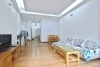 Lake view and modern furniture apartment for rent in Yen Phu village.